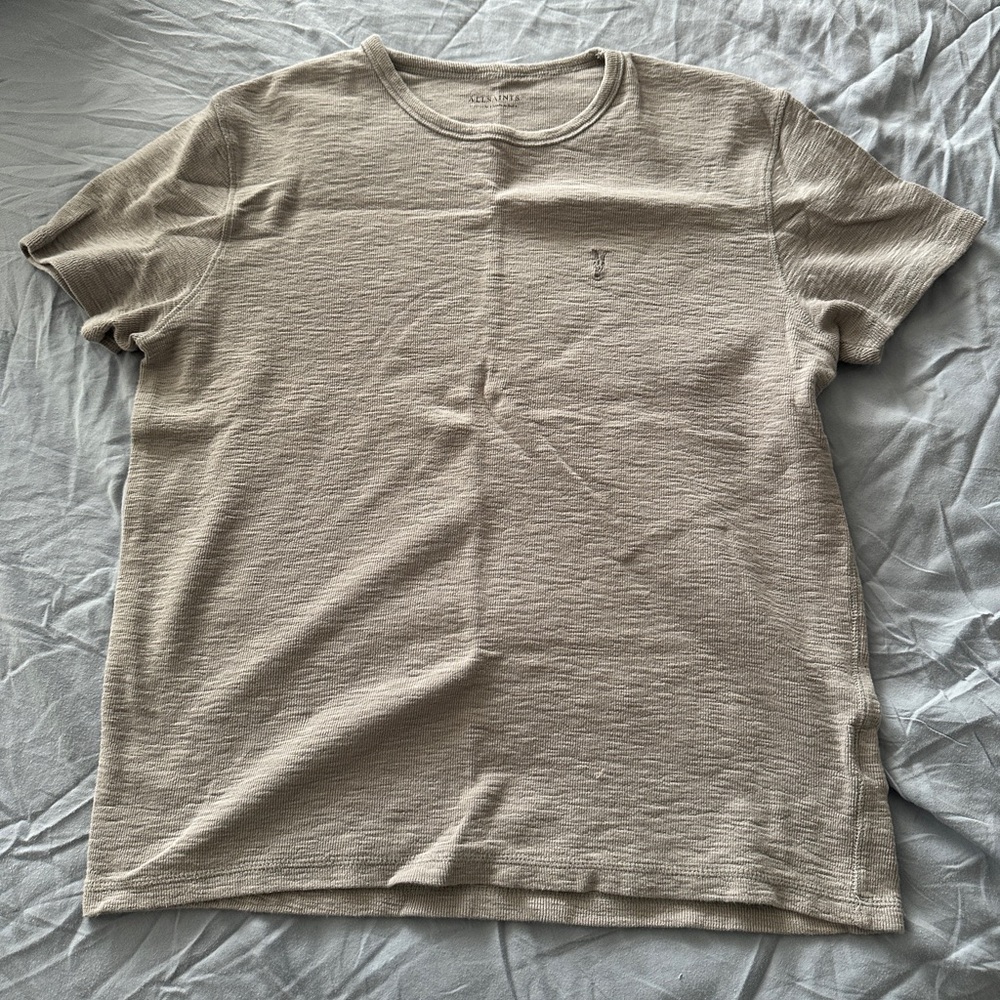 Men's all saints slub T-Shirt